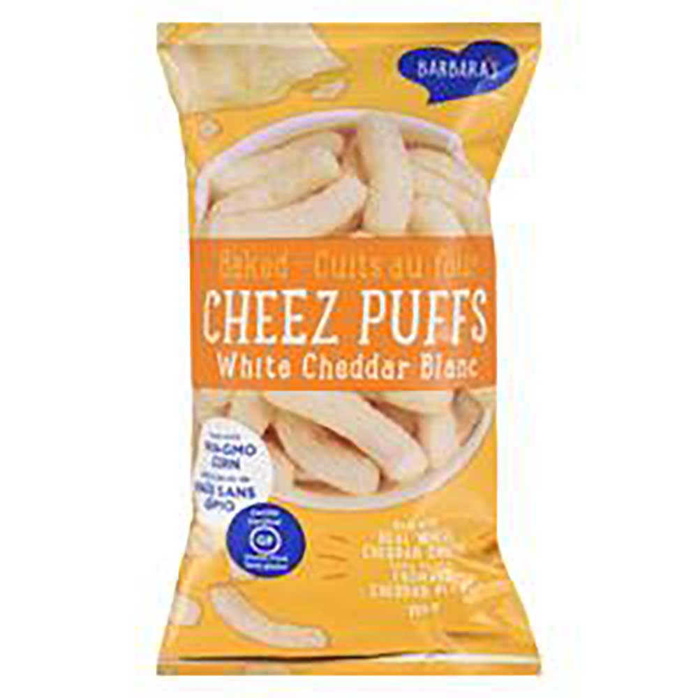 Barbara's Bakery Baked White Cheddar Cheez Puffs, 155 G -- 12 Per Case