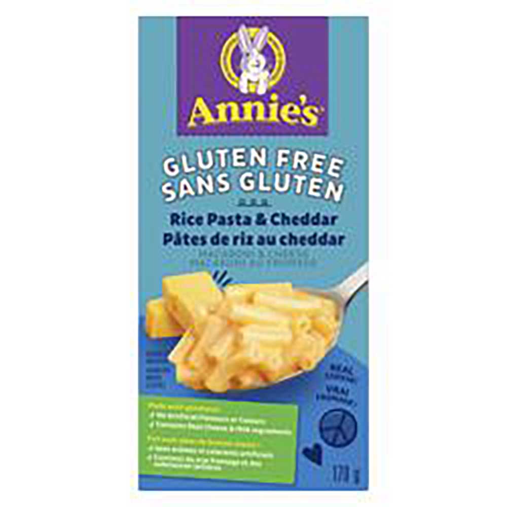 Annie's Macaroni Au Fromage Et Pâtes Sans Gluten Au Cheddar, 170 G -- 12 Par Boîte