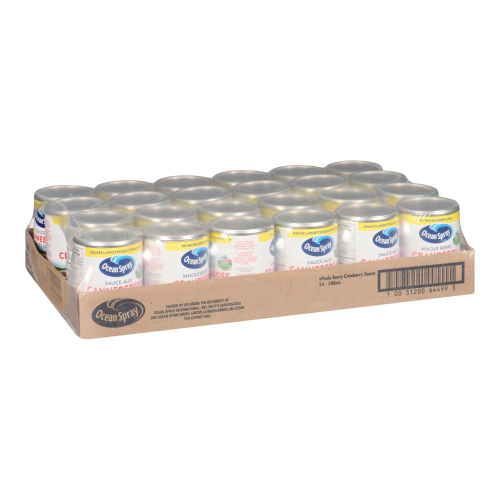 Ocean Spray Whole Cranberry Sauce, 348 Ml -- 24 Per Case