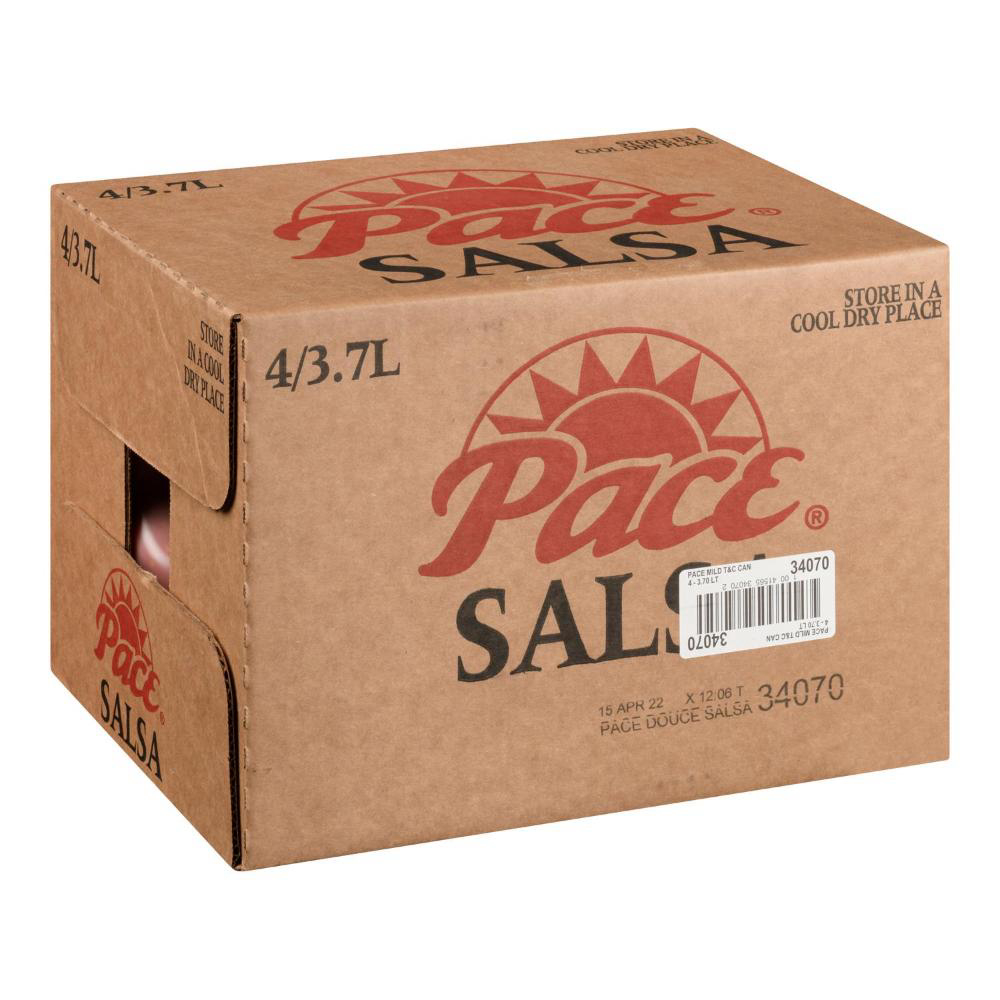 Pace Salsa Chunky Thicks, 3,7 L -- 4 Par Boîte