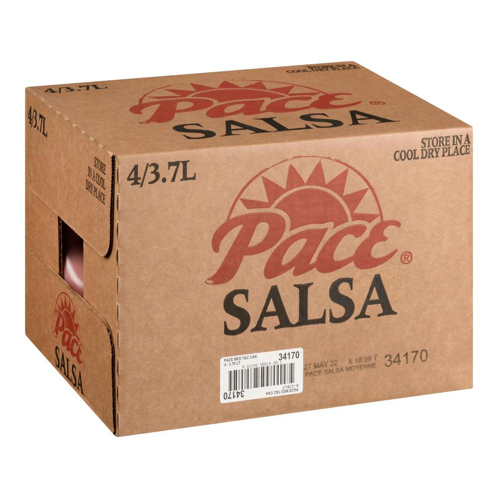 Pace Salsa Chucky Moyenne, 3,7 L -- 4 Par Caisse