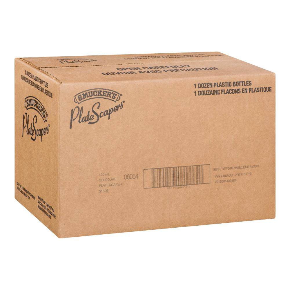Smuckers Sirop De Décoration Au Chocolat Platescapers, 420 Ml -- 12 Par Boîte