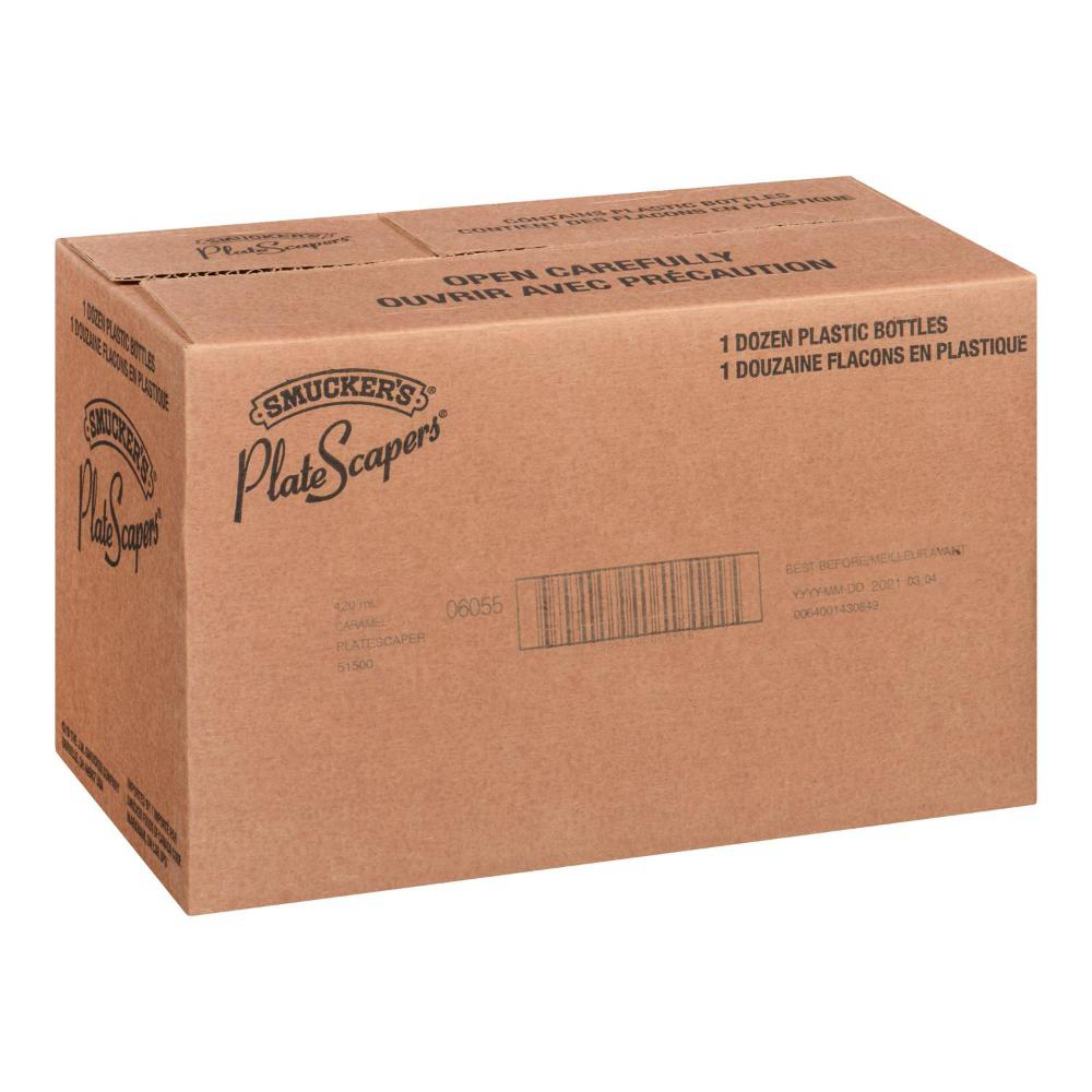 Smuckers Sirop De Décoration Au Caramel Platescapers, 420 Ml -- 12 Par Boîte
