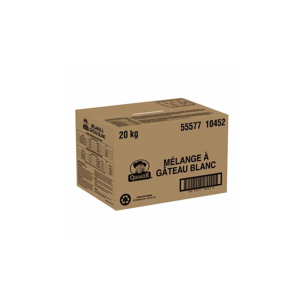 Quaker White Cake Mix, 20 Kg