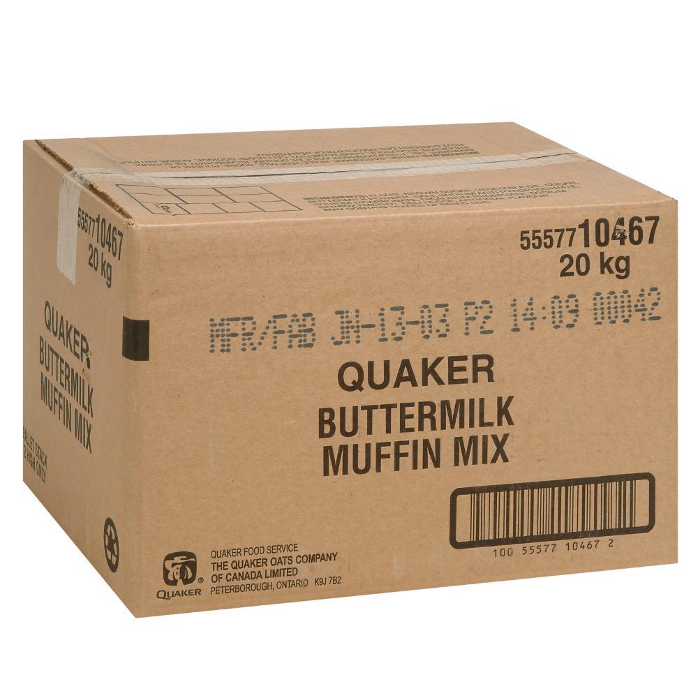 Quaker Buttermilk Muffin Mix, 20 Kg