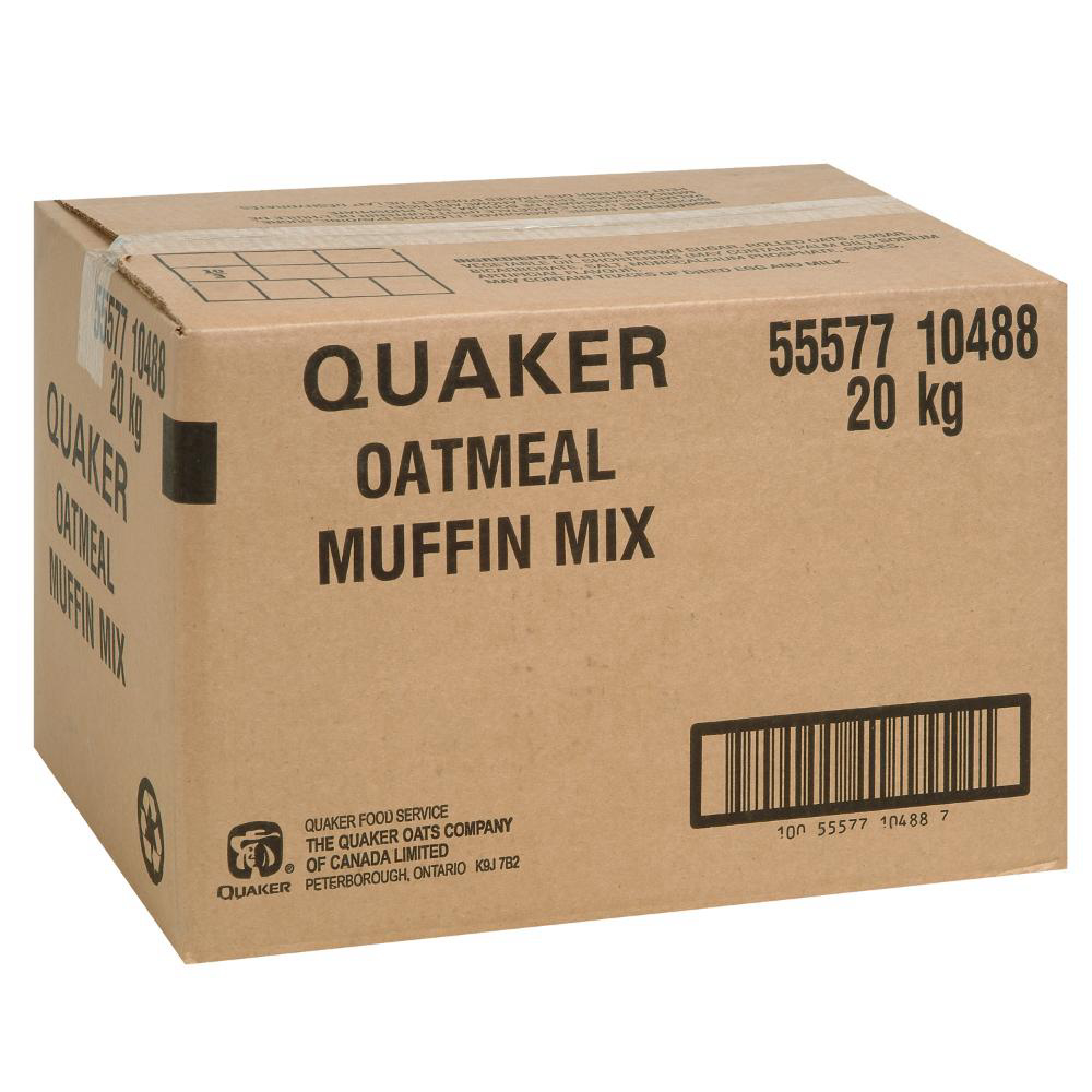 Quaker Oatmeal Muffin Mix, 20 Kg