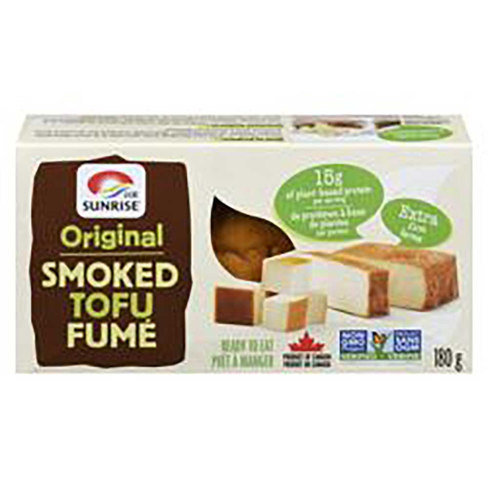 Sunrise Original Smoked Tofu, 180 G -- 12 Per Case