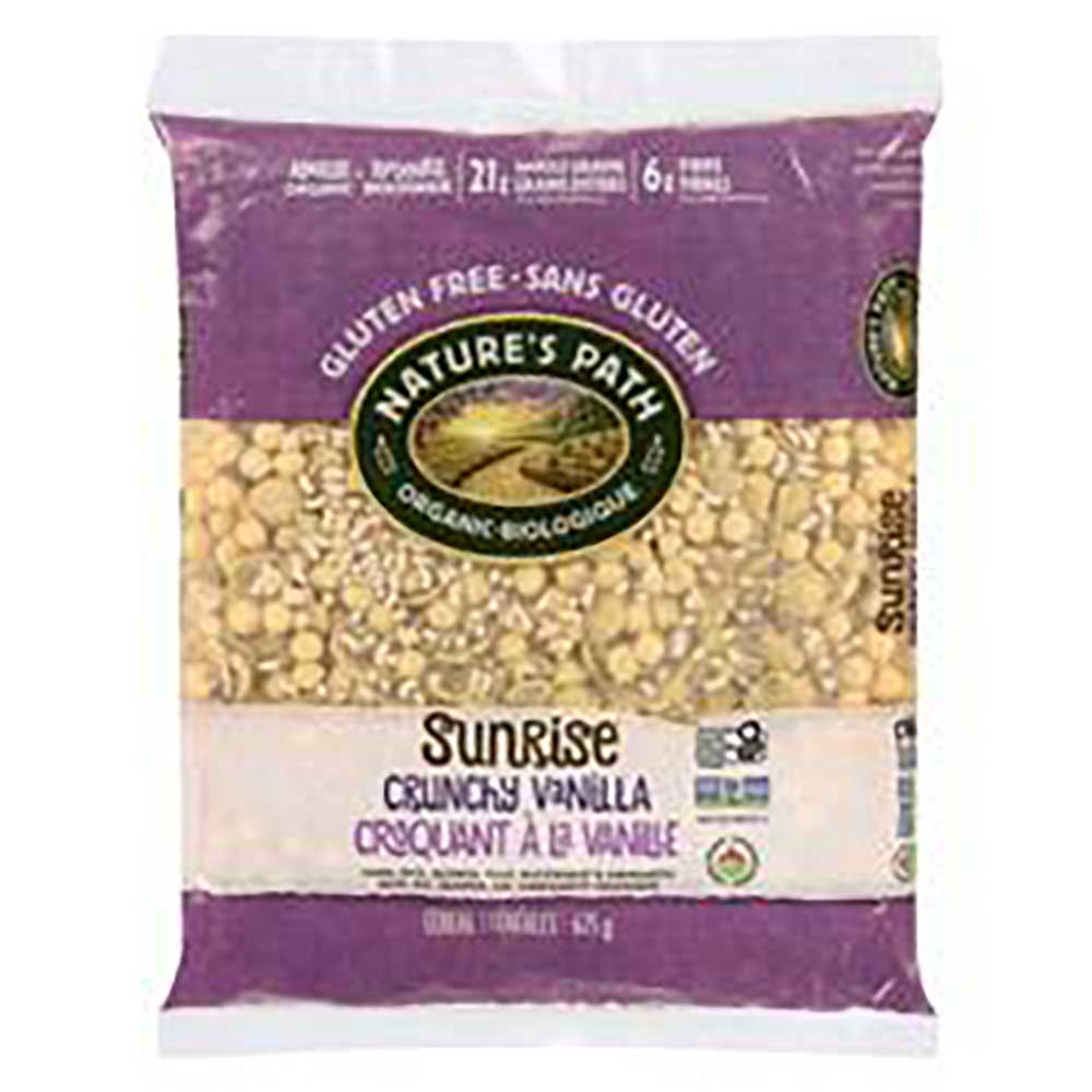 Nature's Path Céréales Croustillantes Vanille Sunrise, 675 G -- 6 Par Boîte