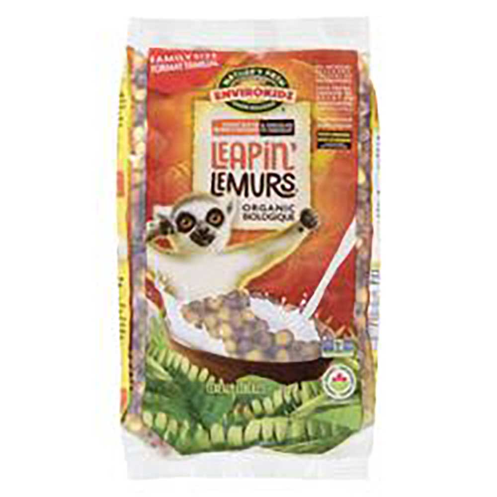 Nature's Path Céréales Leapin Lemurs, 650 G -- 6 Par Boîte