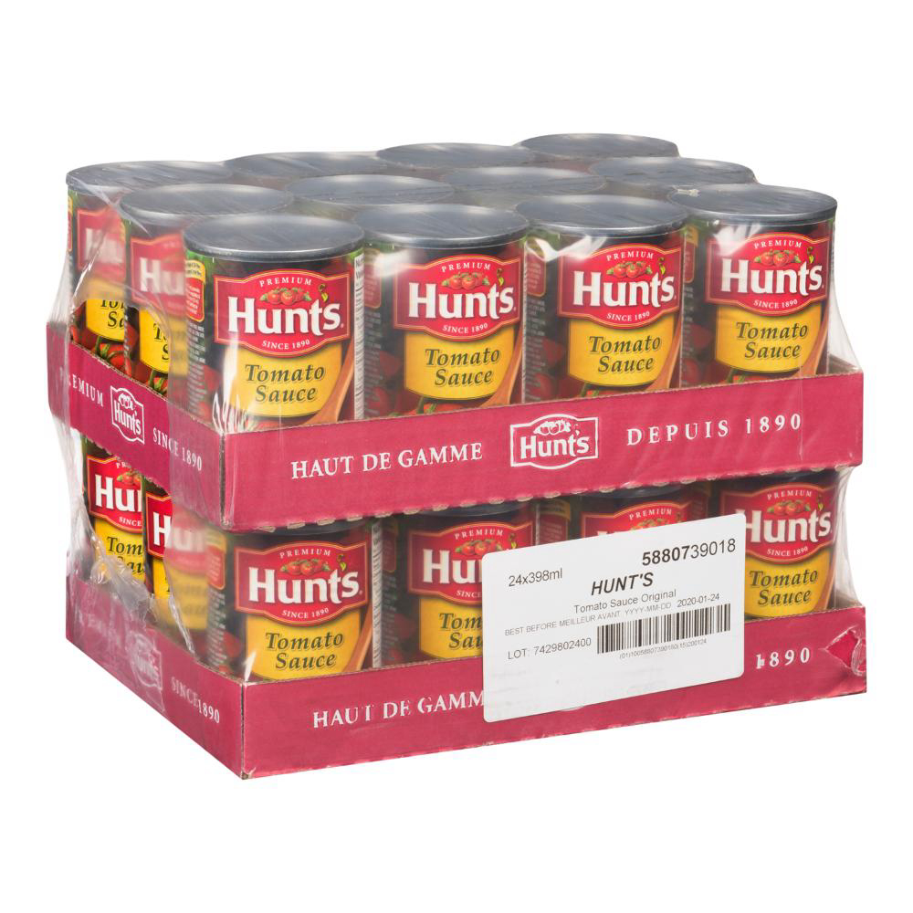 Hunt's Sauce Tomate, 398 Ml -- 24 Par Boîte