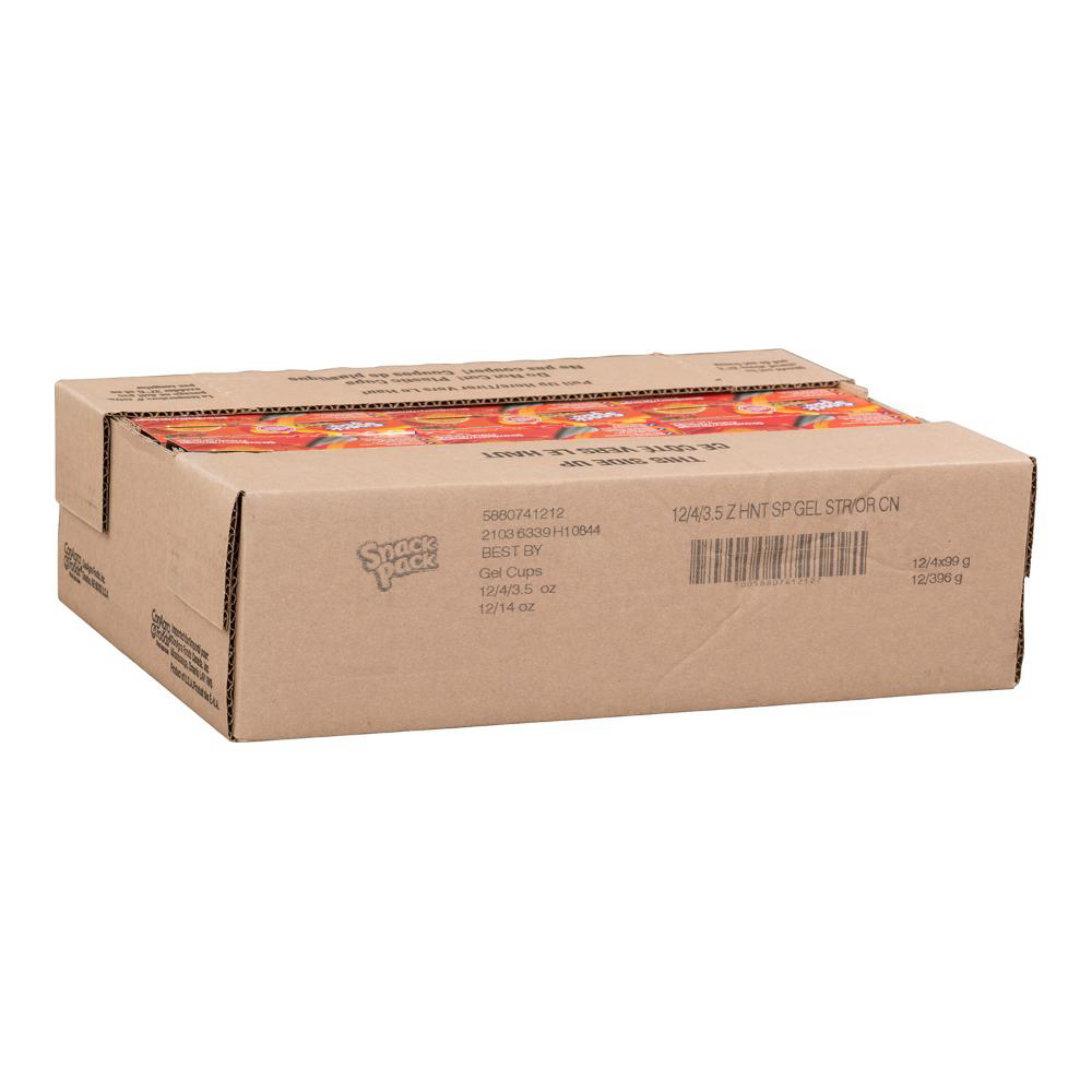 Hunt's Gelée De Fraises Et D'orange Prête À Servir, 99 G -- 48 Par Boîte
