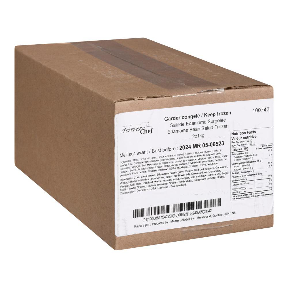 Forever Chef Edamame/corn Salad, 1 Kg -- 2 Per Case