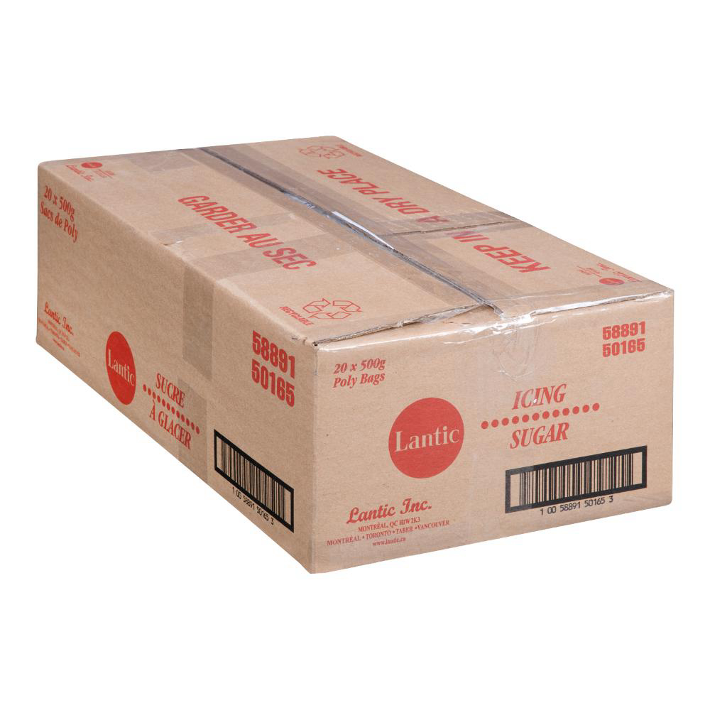 Lantic Icing Sugar - Bag, 500 G -- 20 Per Case