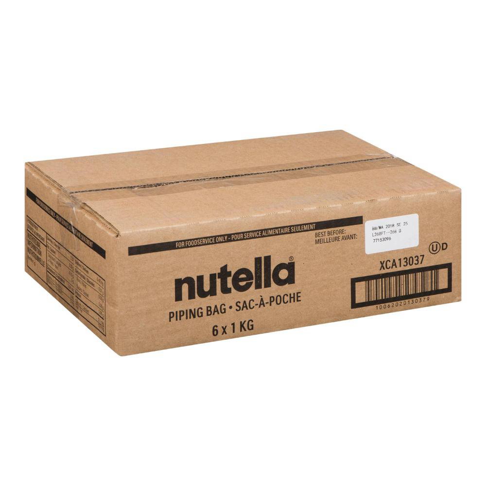 Nutella Chocolate Hazelnut Spread, 1 Kg -- 6 Per Case