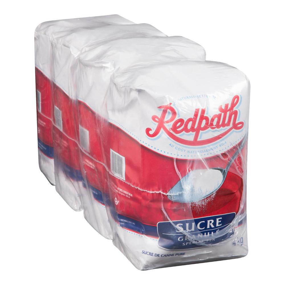 Redpath Special Fine Granulated Sugar, 4 Kg -- 4 Per Case