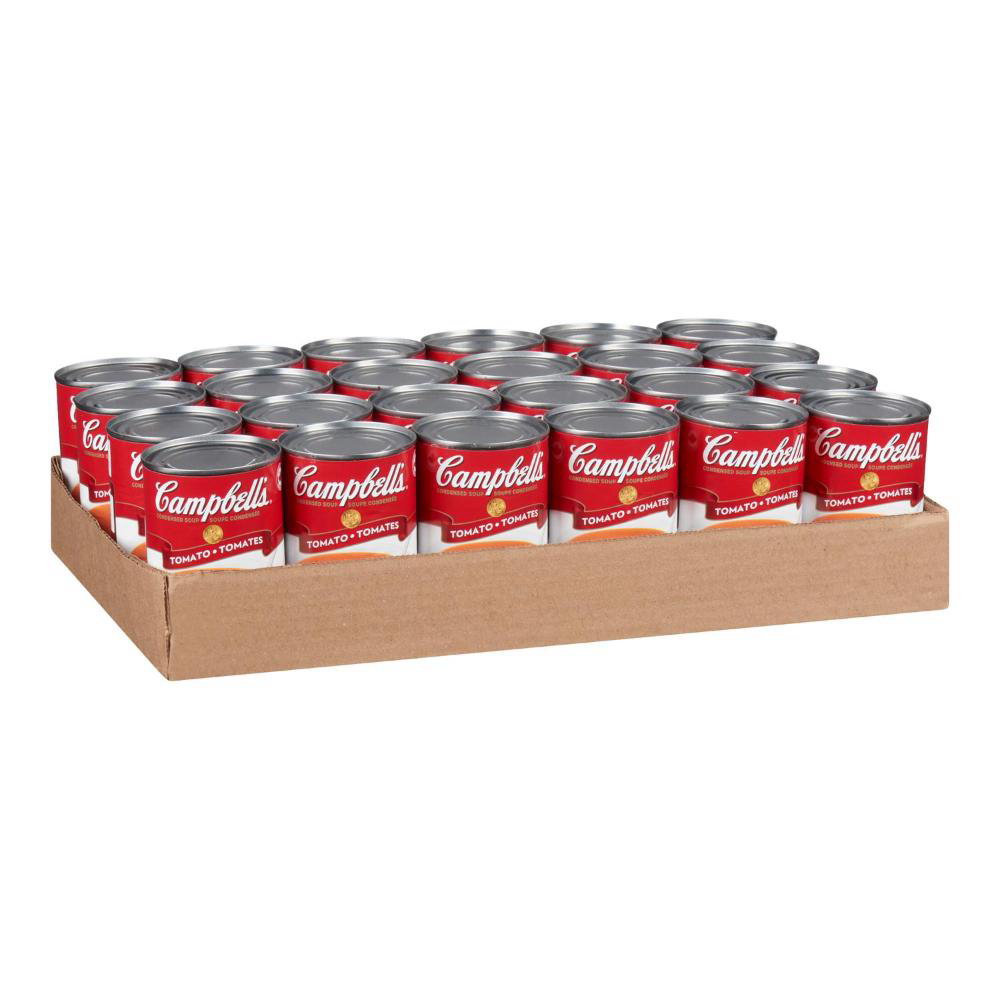 キャンベルスープ Campbell’s SOUP 2020 Tomato Campbell's Condensed Tomato Soup - 4 Cans of Delicious Goodness