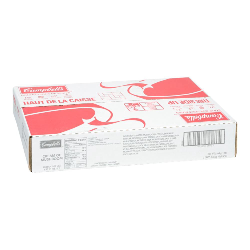 Campbell's Signature Mushroom Cream Soup, 1.81 Kg -- 3 Per Case