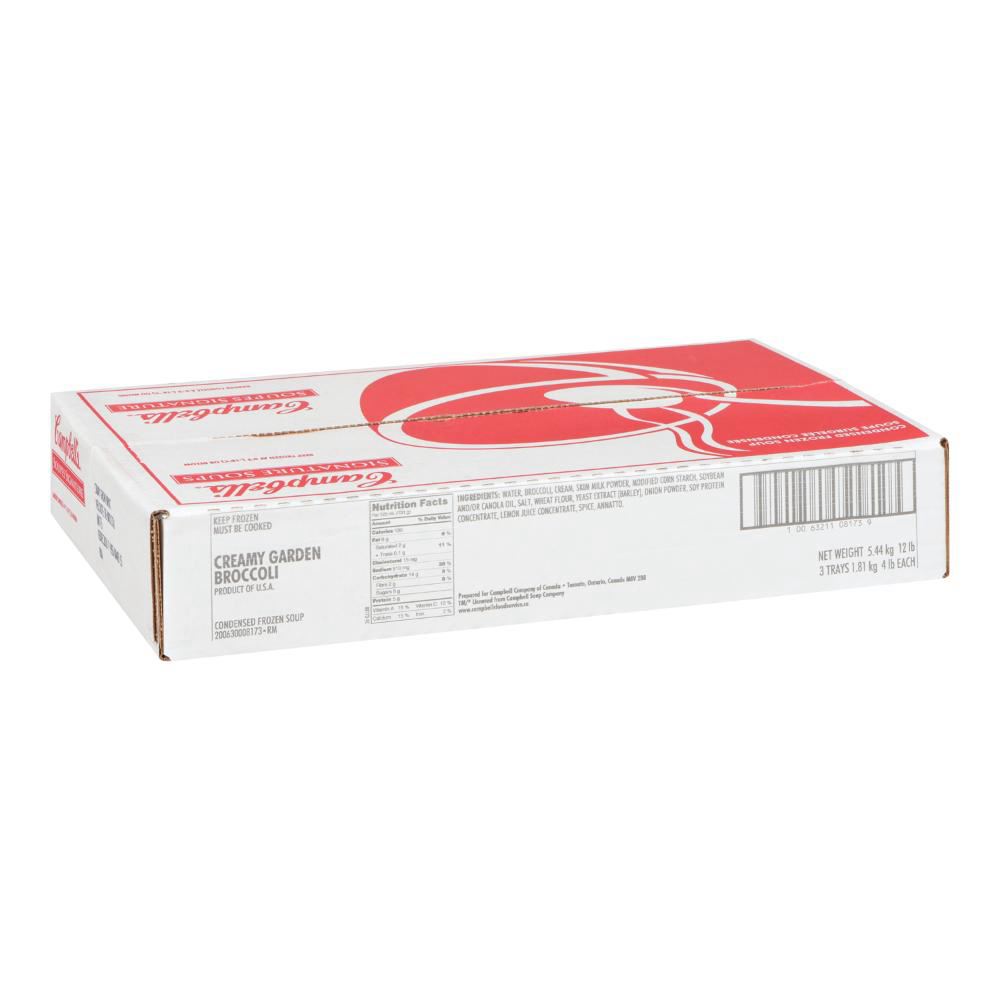 Campbell's Signature Broccoli Cream Soup, 1.81 Kg -- 3 Per Case