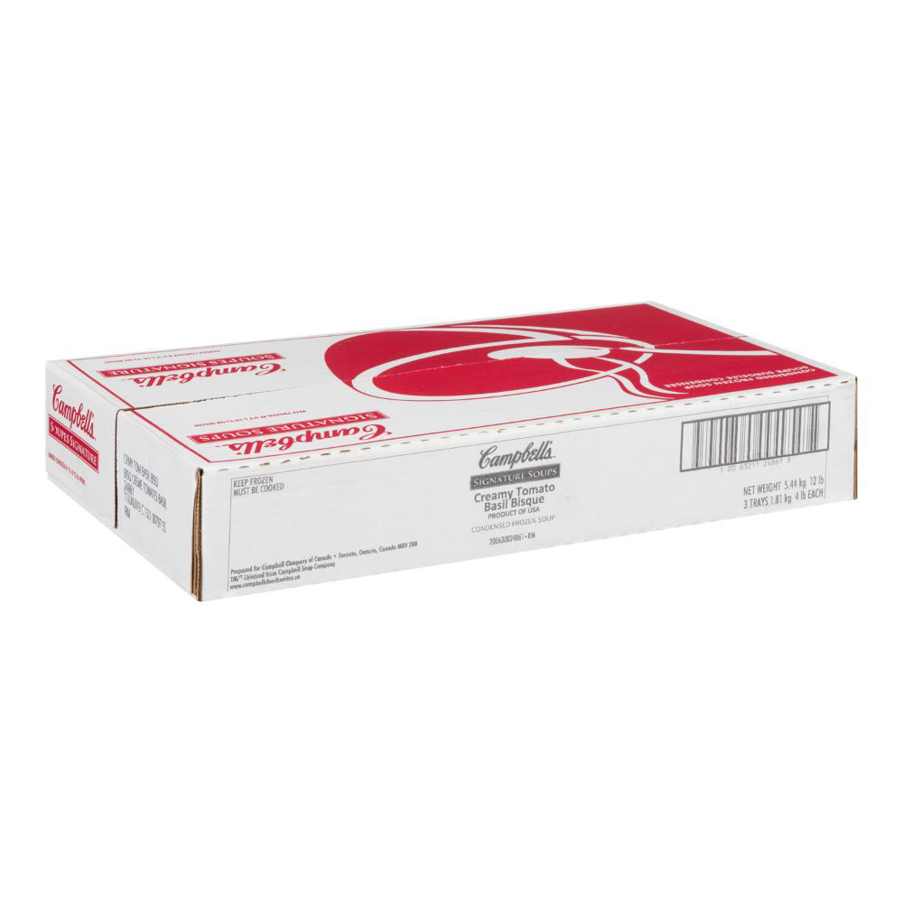 Campbell's Creamy Tomato Basil Bisque Soup, 1.81 Kg -- 3 Per Case