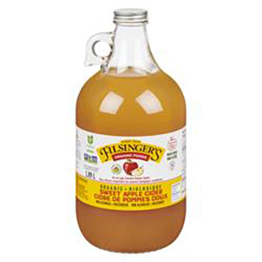 Filsinger's Organic Sweet Apple Cider, 1.89 L -- 6 Per Case