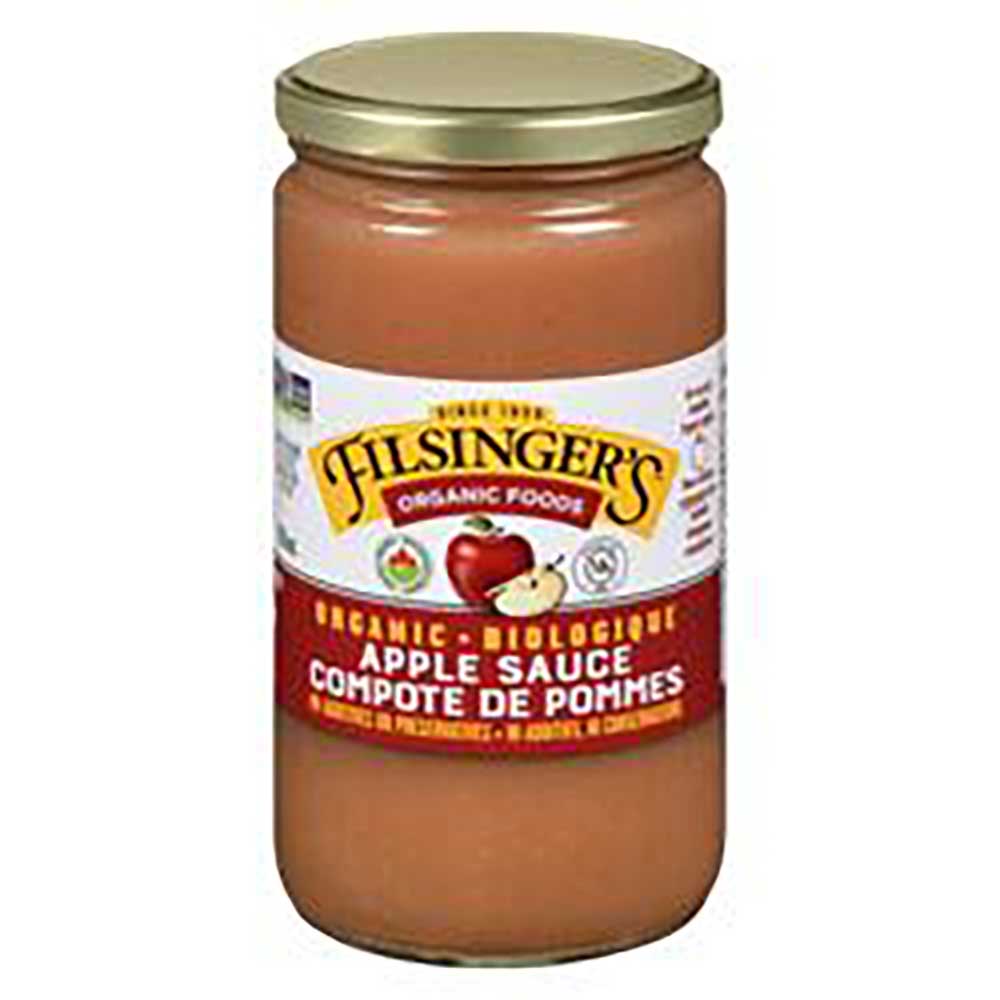 Filsinger's Organic Apple Sauce, 750 Ml -- 12 Per Case