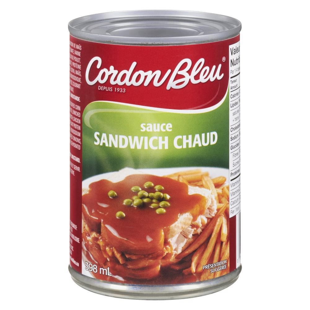 Cordon Bleu Hot Chicken Sauce, 398 Ml -- 24 Per Case