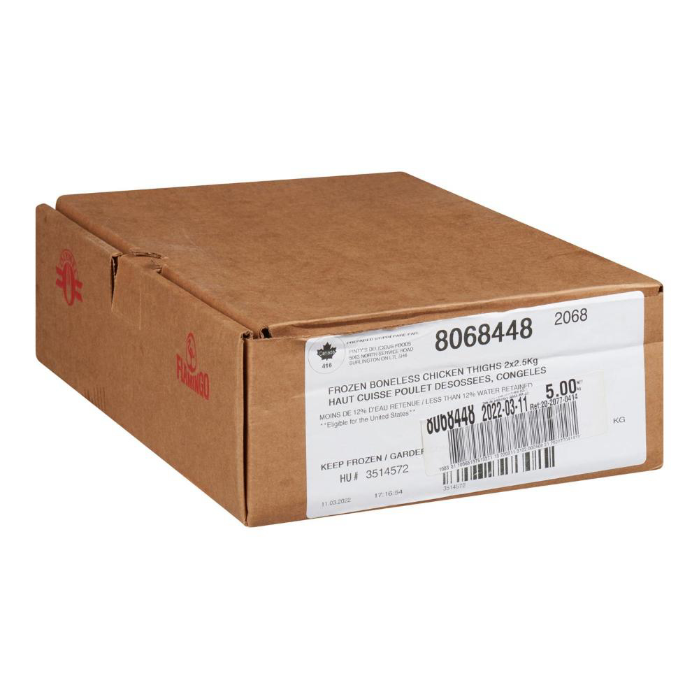 Olymel Boneless Skinless Chicken Thighs, 5 Kg