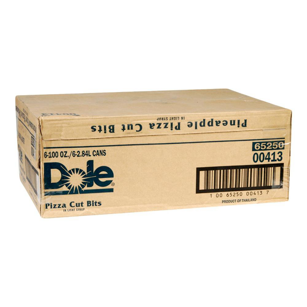Dole Pineapple Pizza Cut Bits In Light Syrup, 2.84 L -- 6 Per Case