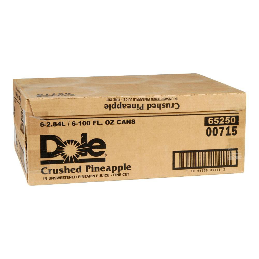 Dole Crushed Pineapple In Fruit Juice, 2.84 L -- 6 Per Case