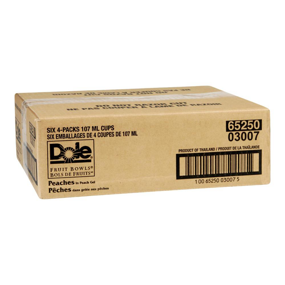 Dole Peaches In Peach Gel, 123 G -- 24 Per Case
