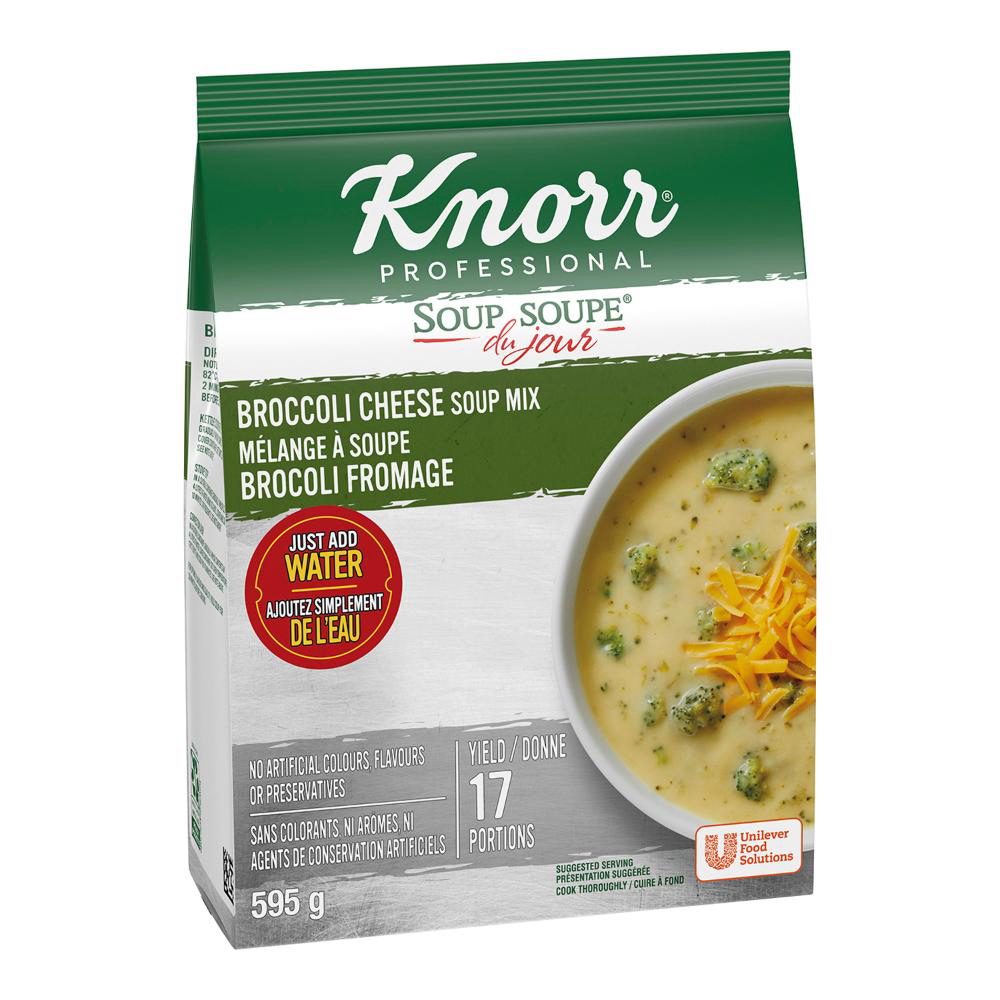 Knorr Professional Soup Du Jour Broccoli Cheese Soup Mix, 595 G