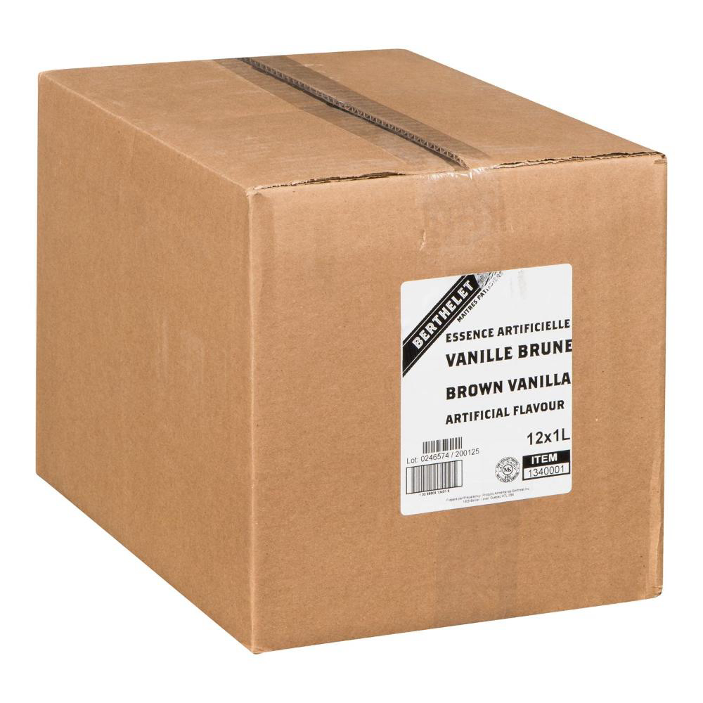 Berthelet Brown Vanilla Essence, 1 L -- 12 Per Case