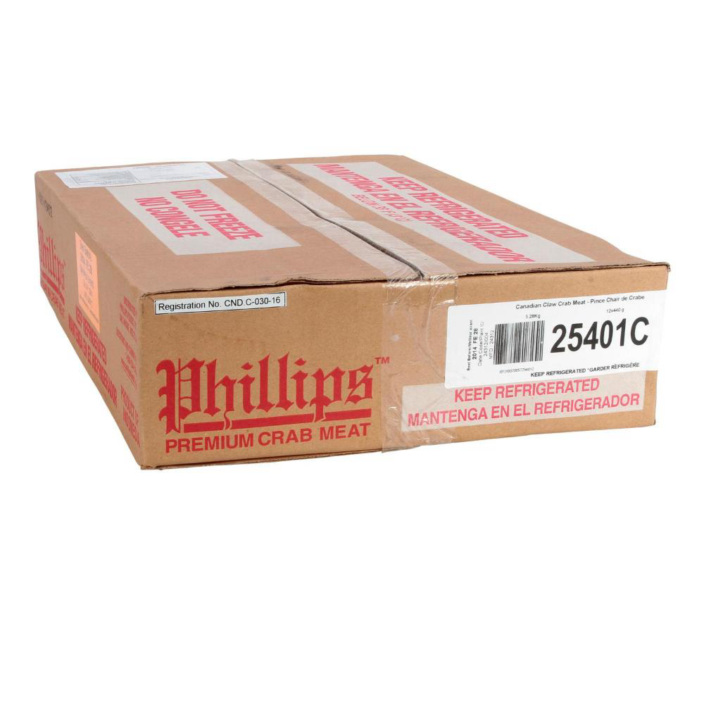 Philips Blue Claw Crab Meat, 454 G -- 12 Per Case