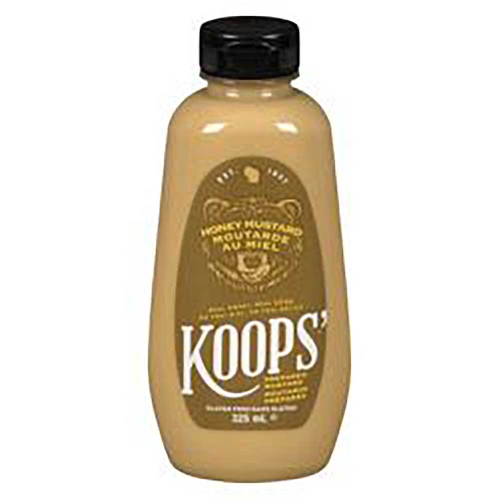 Koops' Moutarde Au Miel, 325 Ml -- 12 Par Boîte