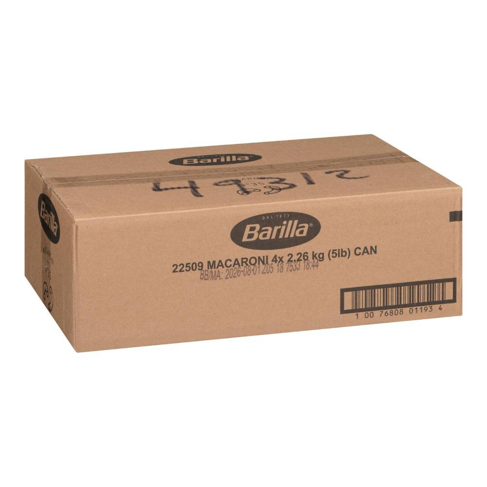 Barilla Number 35 Macaroni Pasta, 2.27 Kg -- 4 Per Case