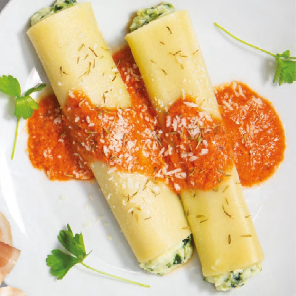 Villa Ravioli Pasta Cannelloni Cheese Spinach