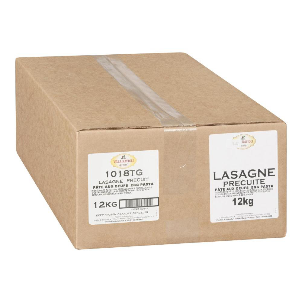 Villa Ravioli Lasagna Pasta, 12 Kg
