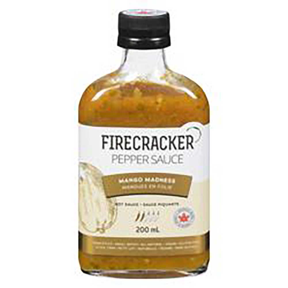 Firecracker Mango Madness Mild Pepper Sauce, 200 Ml -- 12 Per Case
