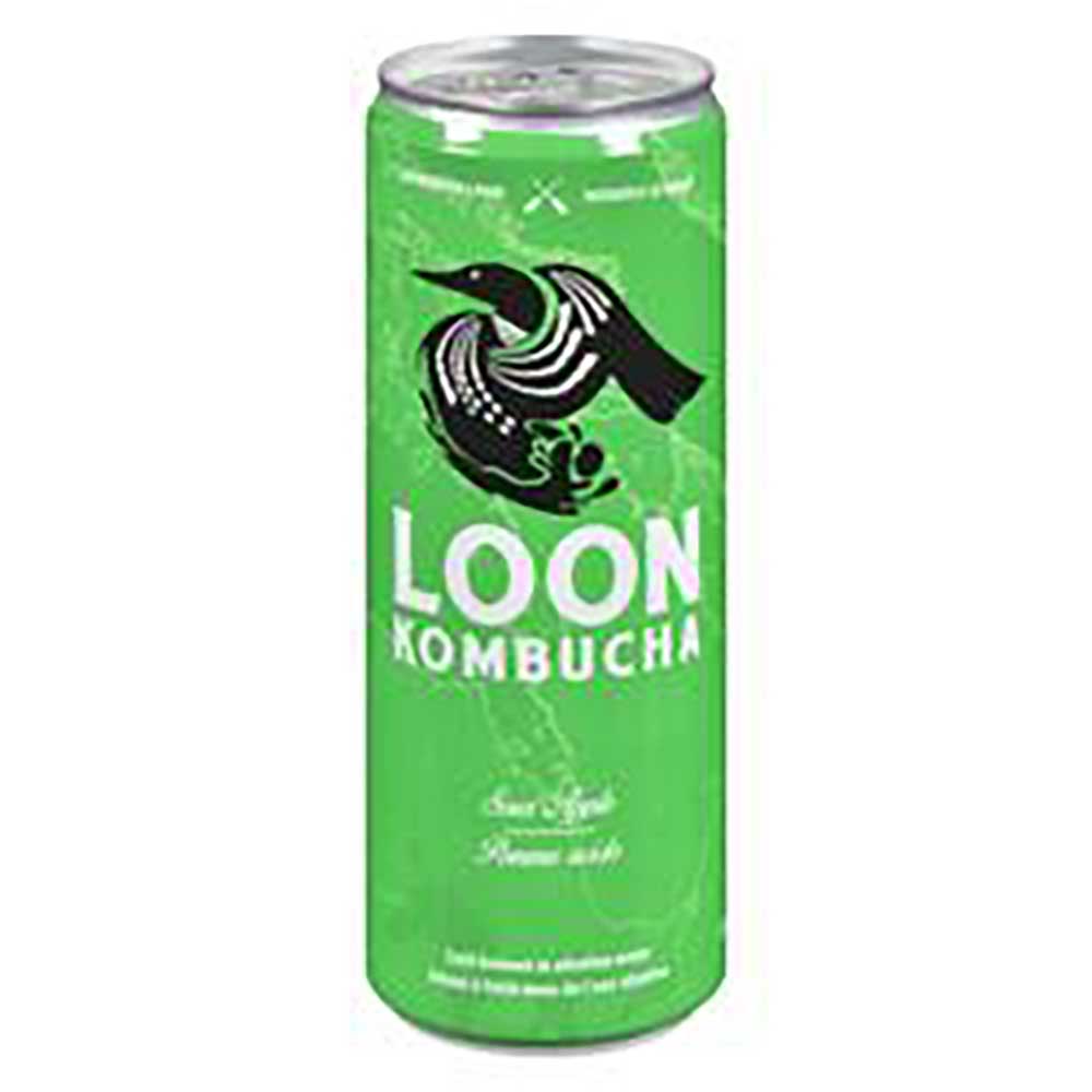 Loon Sour Apple Kombucha, 355 Ml -- 12 Per Case