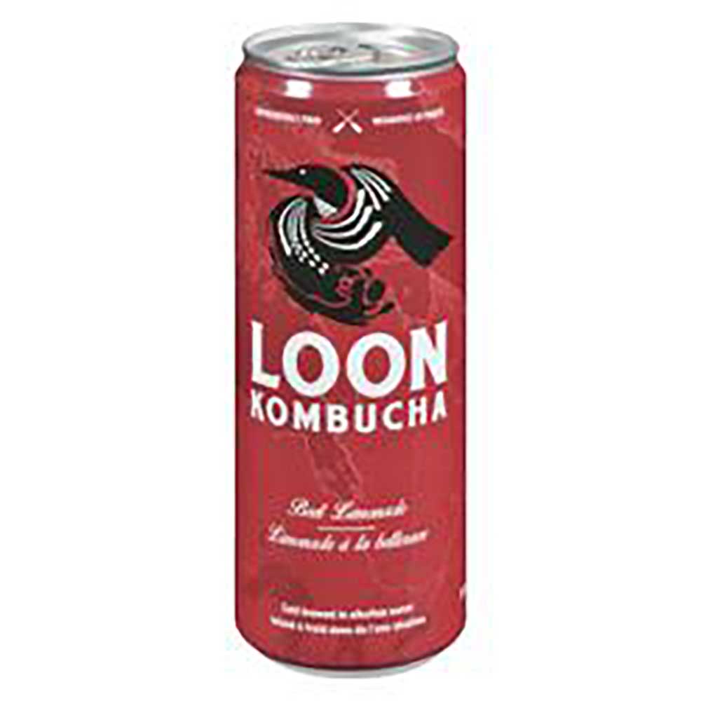Loon Beet Lemonade Kombucha, 355 Ml -- 12 Per Case