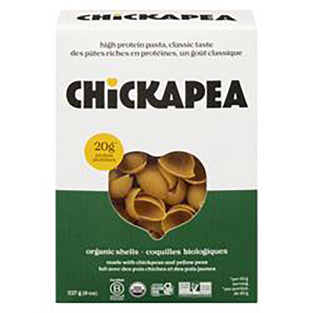 Chickapea Organic Shells Chickapea Pasta, 227 G -- 6 Per Case