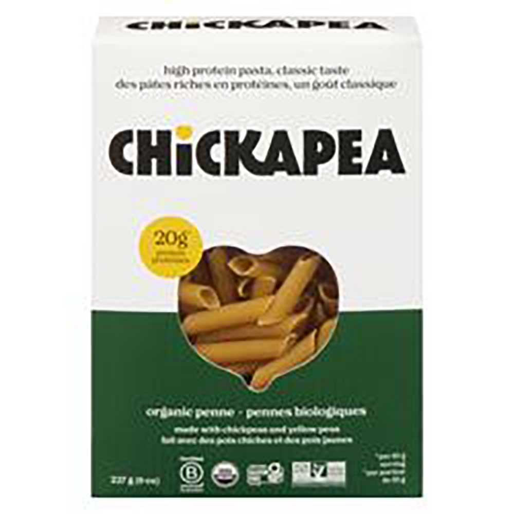 Chickapea Organic Penne Chickapea Pasta, 227 G -- 6 Per Case