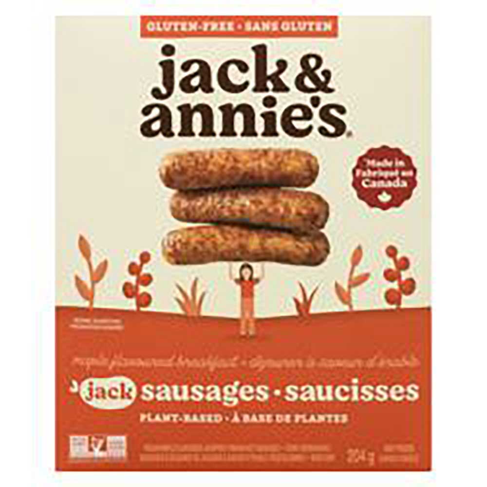 Jack And Annie's Maple Breakfast Jack Sausages, 204 G -- 8 Per Case