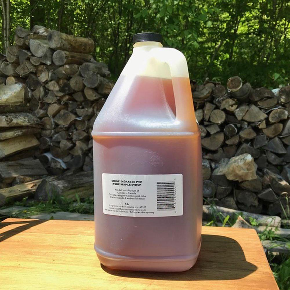 P. Cabane Sucre Amber Rich Taste Maple Syrup, 4 L -- 6 Per Case