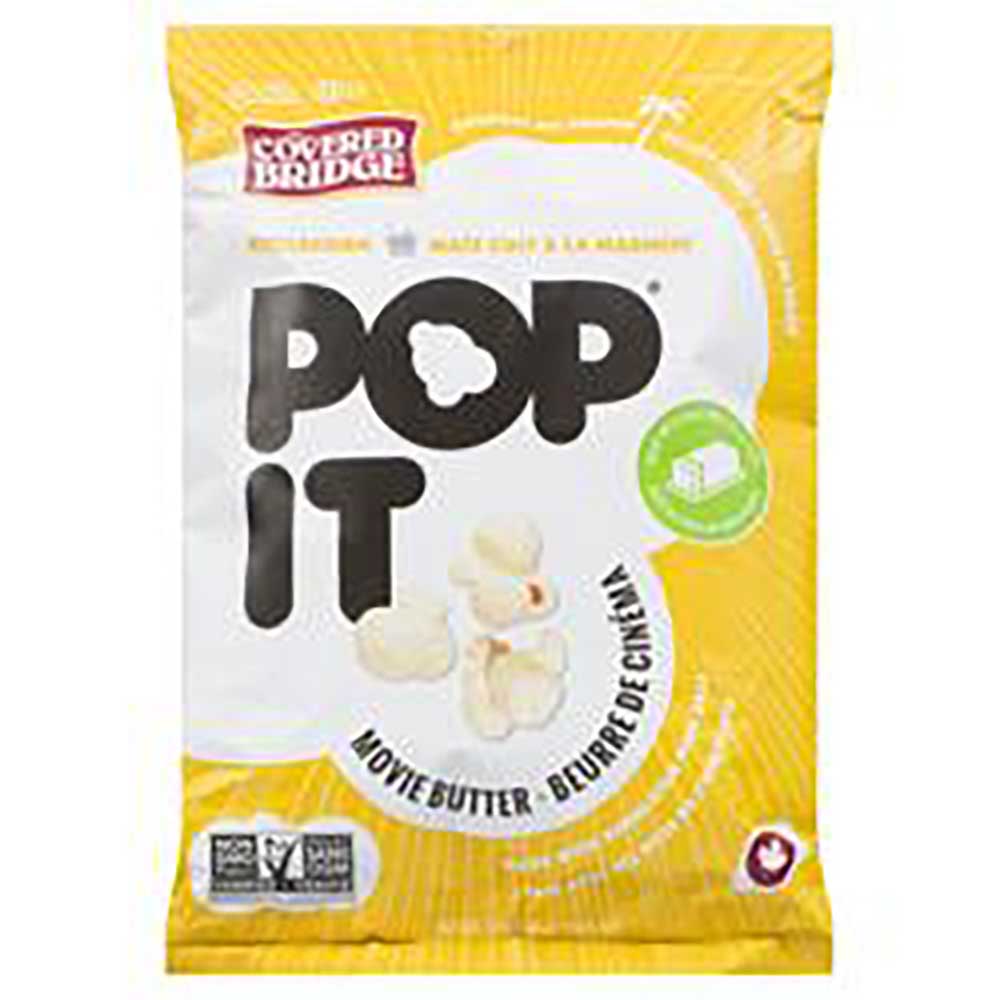 Covered Bridge Pop It Movie Butter Kettle Corn, 125 G -- 11 Per Case