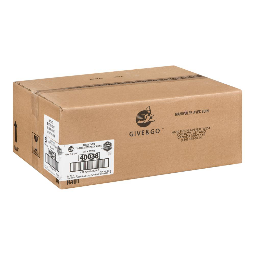 The Worthy Crumb Grape Tarts, 85 G -- 120 Per Case