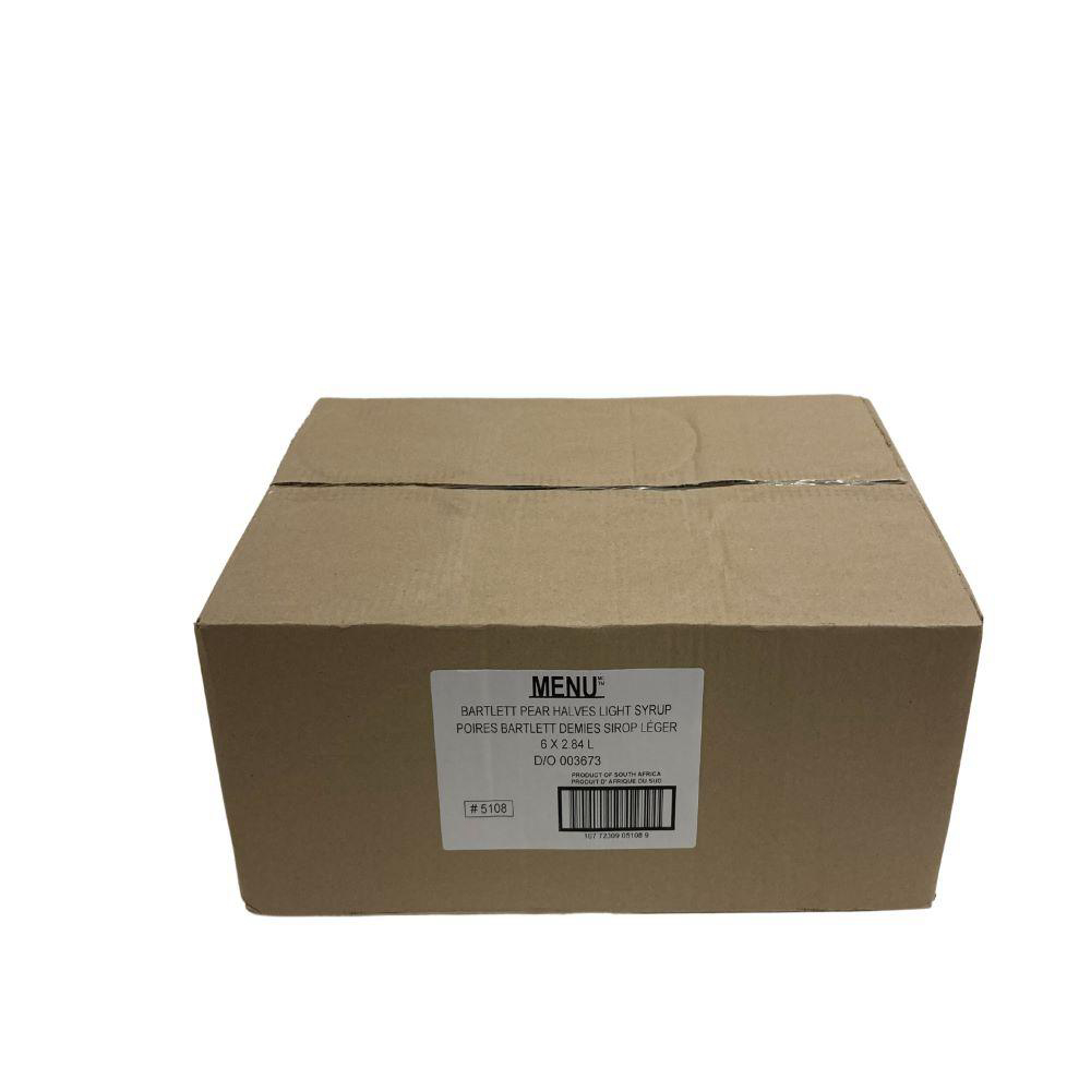 Menu Pear Halves In Light Syrup, 2.84 L -- 6 Per Case