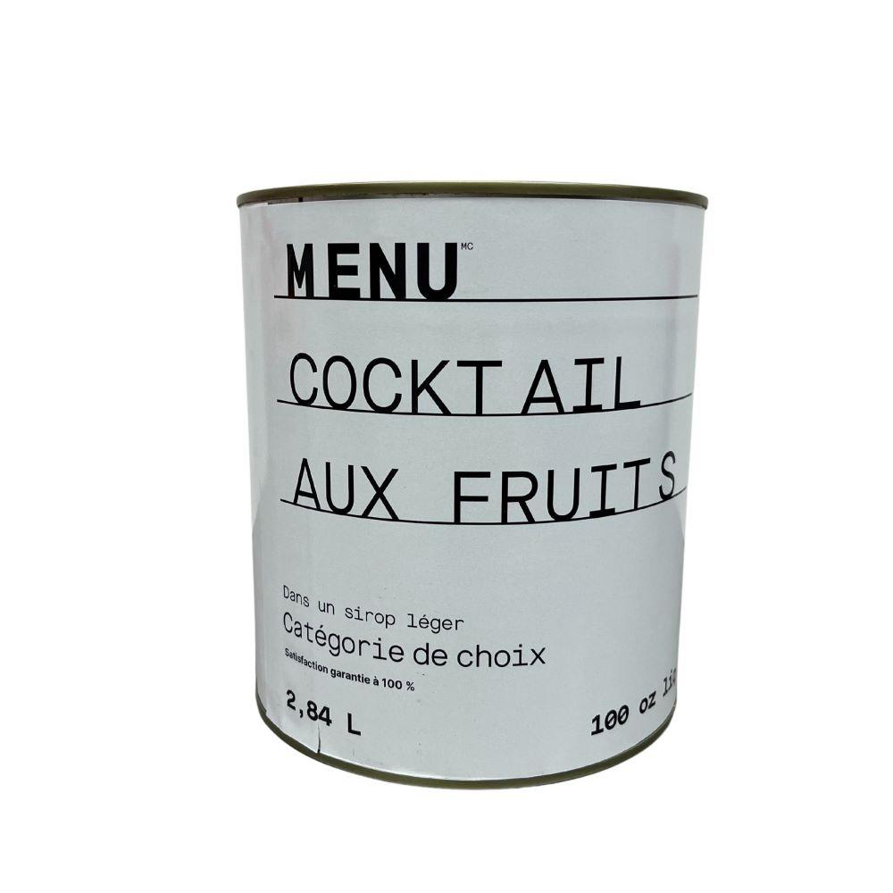 Menu 5 Fruit Salad In Light Syrup, 2.84 L -- 6 Per Case