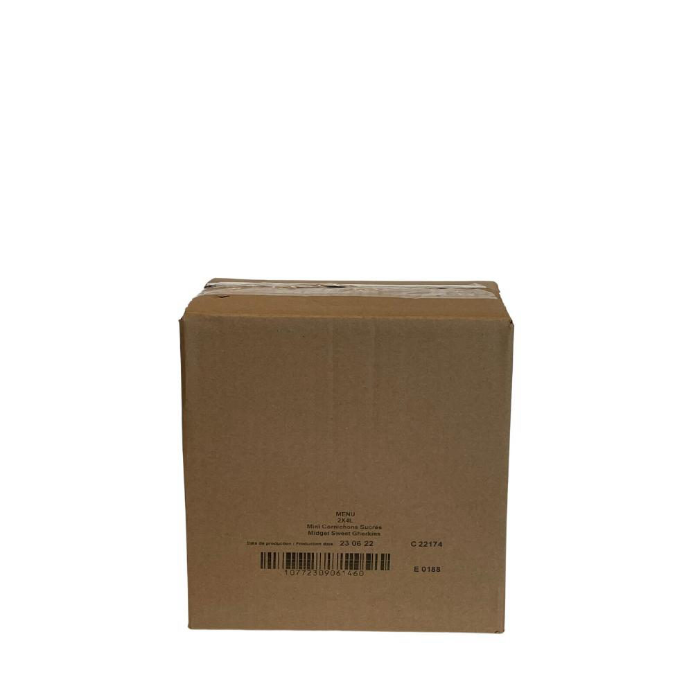 Menu Mini Sweet Gherkin Pickle, 4 L -- 2 Per Case