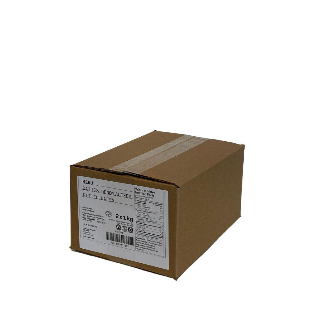 Menu Pitted Dates, 1 Kg -- 2 Per Case